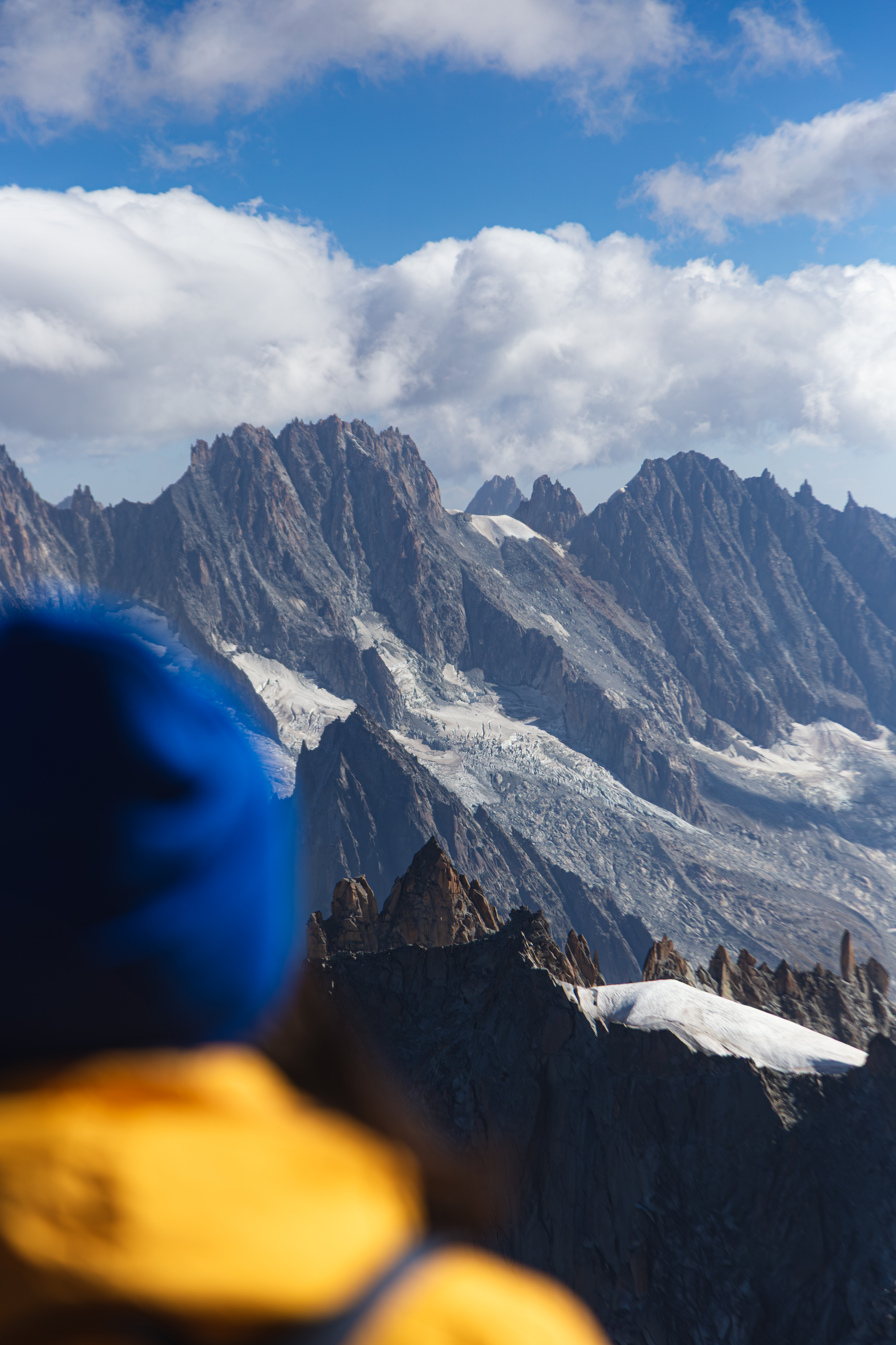 Kerry at Aiguille du Midi